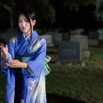 "The Grove of Rashomon" - Wicked lit 2015 at Mountain View Cemetery.