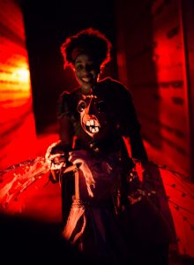 Wicked Lit 2016 - Ariel Brown in Anansi and the Demons. Unbound Productions.