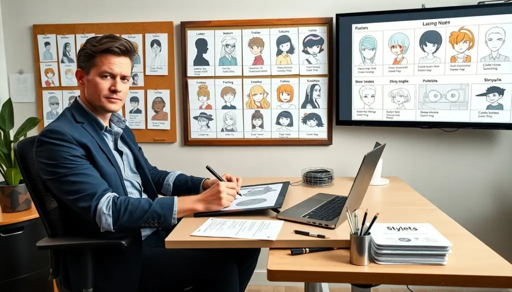 types of cartoon art styles