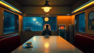 famous diner painting